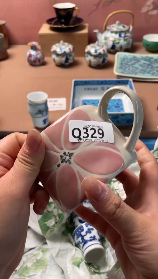 瓷片雨*瓷器瓷器Q329