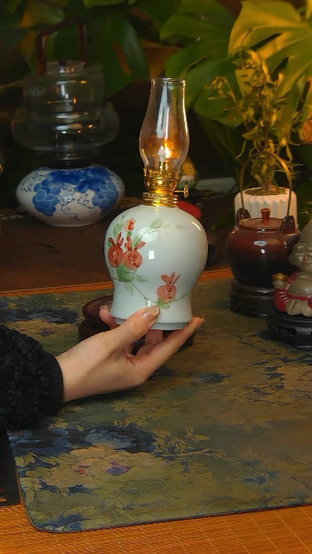 【闪购商品】景德镇陶瓷手工灯摆件