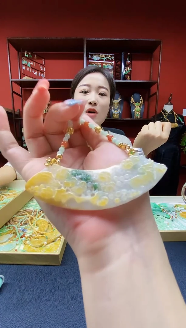 颈饰未镶嵌翡翠翡翠吊坠