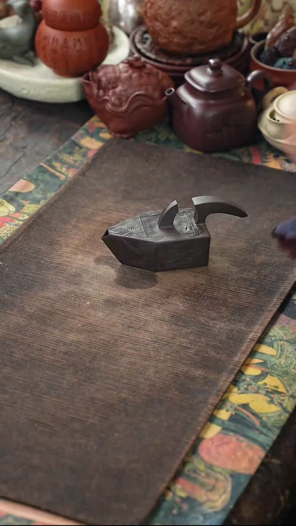 创意建筑紫砂壶234324