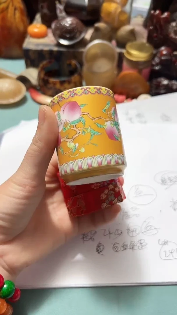 瓷片陶瓷杯子4477