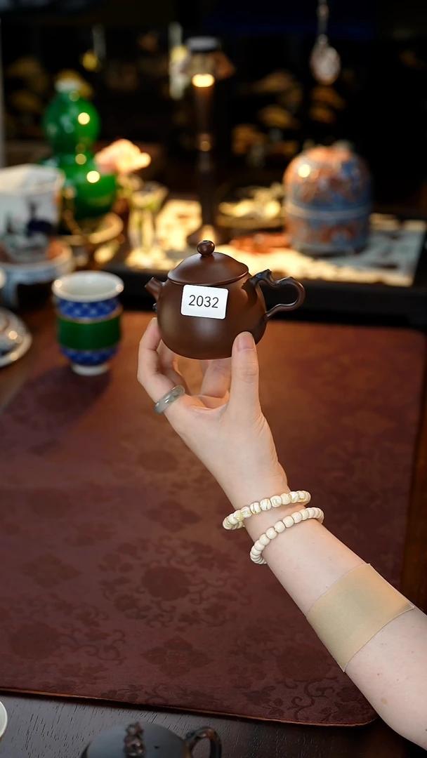 雲梦茶器紫陶茶壶2032