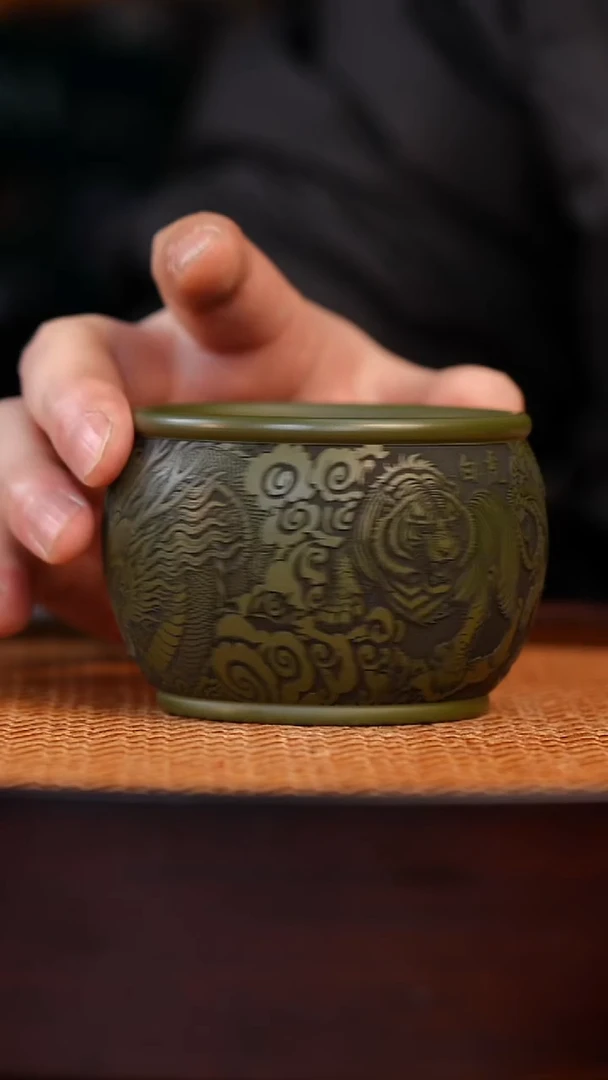 茶杯紫砂宜兴全手工紫砂杯