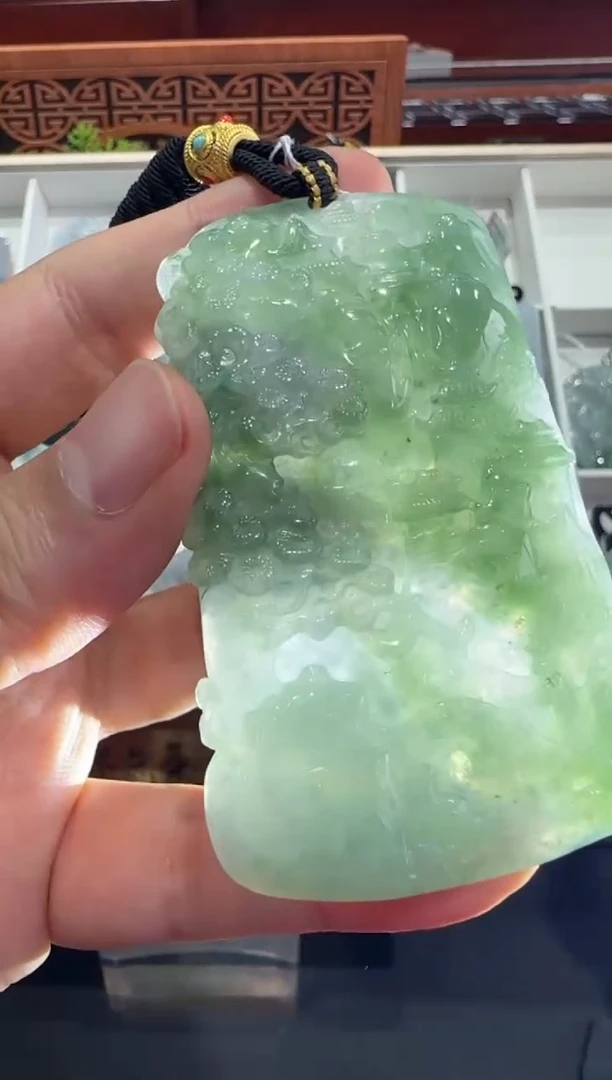 未镶嵌挂件翡翠A货翡翠多样性孤品