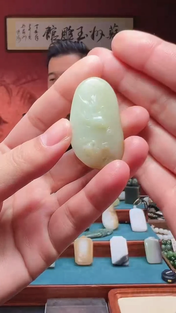 吊坠(不含链)未镶嵌和田玉55