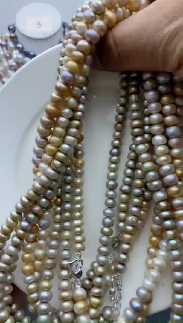 【闪购商品】淡水珍珠颈饰未镶嵌2102