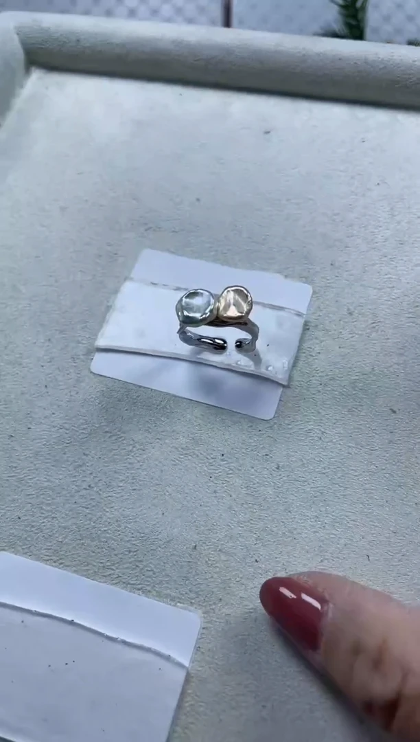 【闪购商品】淡水珍珠戒指未镶嵌【纯恬珍珠】