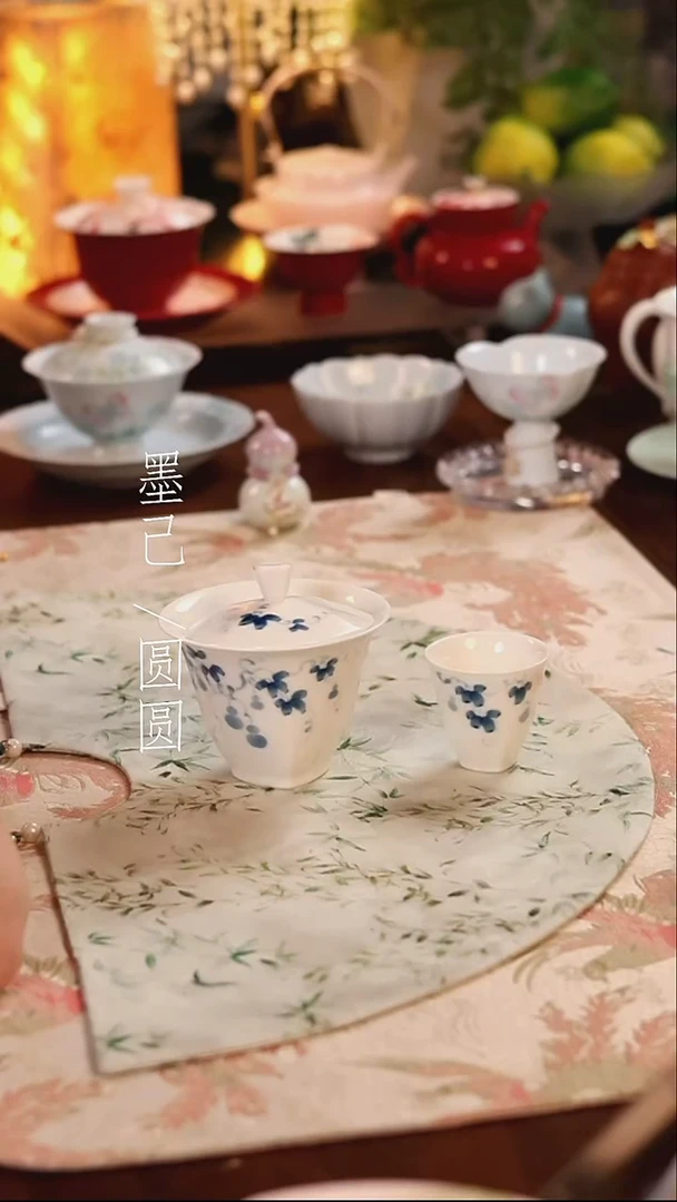 盖碗+茶杯 哈哈哈哈哈