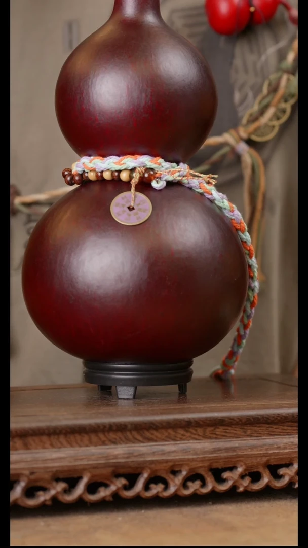 333号精品天然大漆酒葫芦一物一拍~
