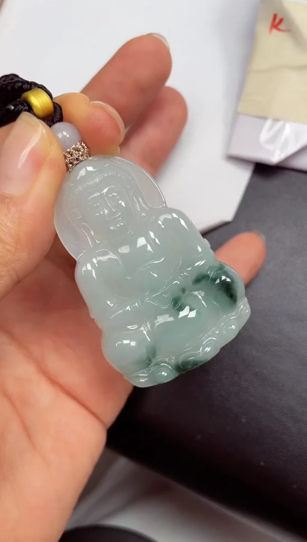 颈饰未镶嵌翡翠天然缅甸翡翠A货