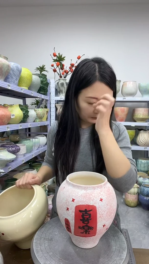 【12.10陶瓷花盆】  高度  20    口径     12