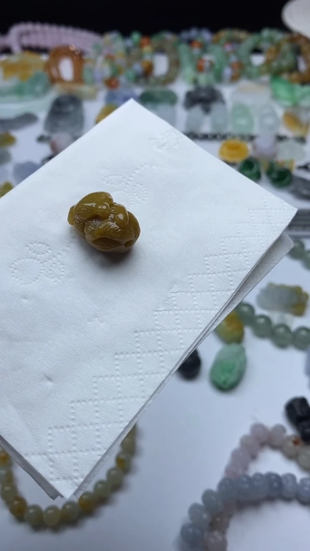 定制翡翠未镶嵌毛货定制不退不换
