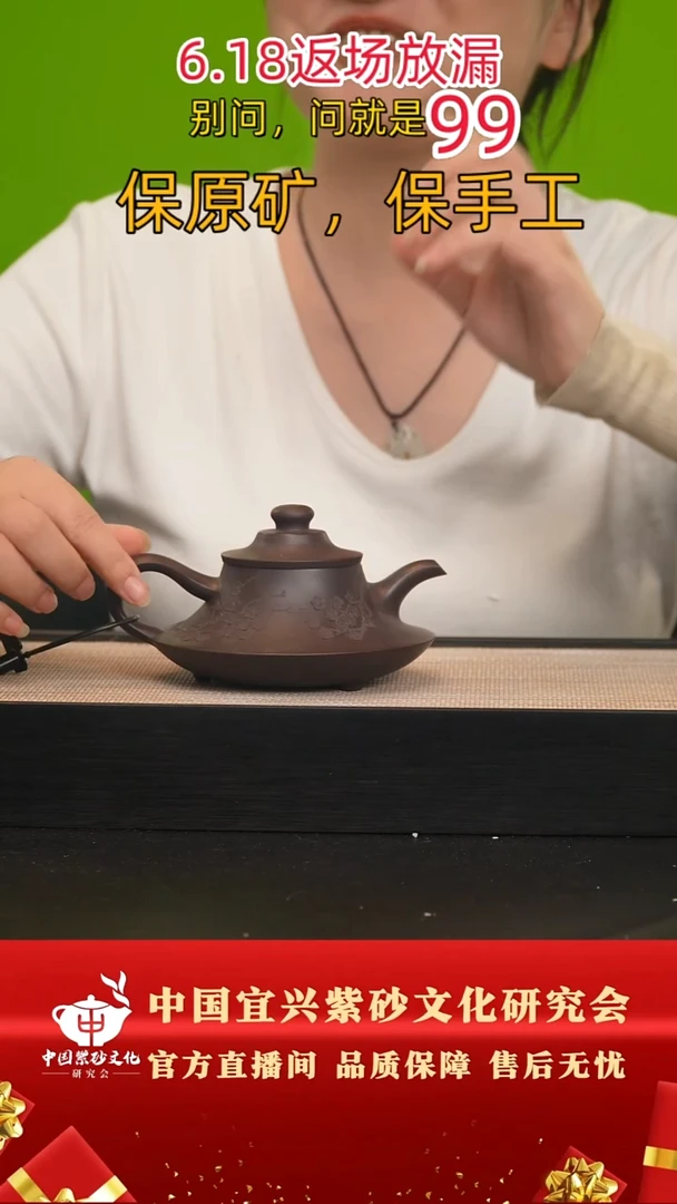 茶壶紫砂119号 茄皮紫 270cc左右
