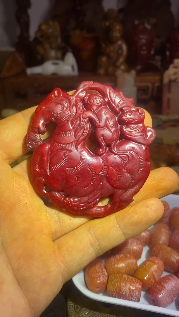 未镶嵌岫岩老玉（透闪石质玉）摆件未镶嵌