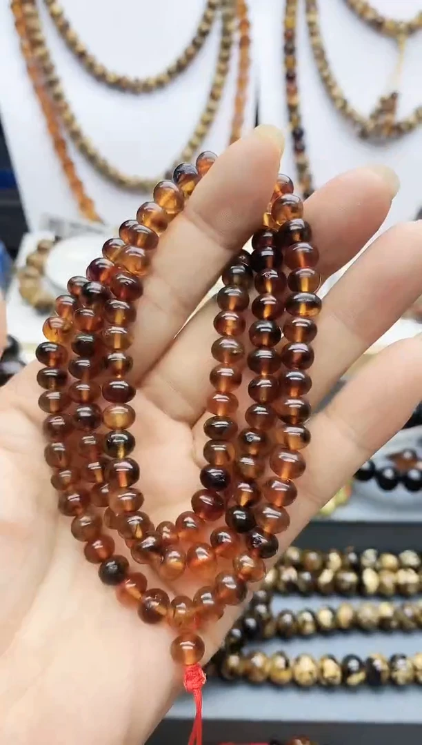 【闪购商品】琥珀颈饰未镶嵌7琥珀