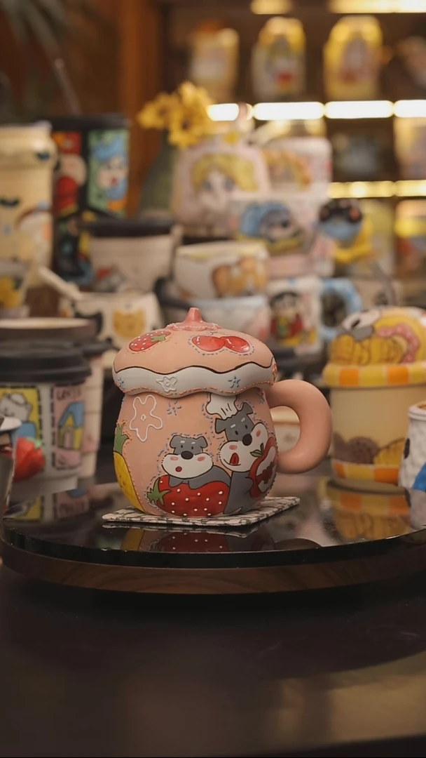 景德镇釉下彩绘设计师款式陶瓷