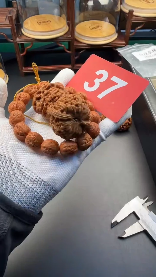 手串文玩核桃15网红粗筋八棱王  43涿鹿南疆石