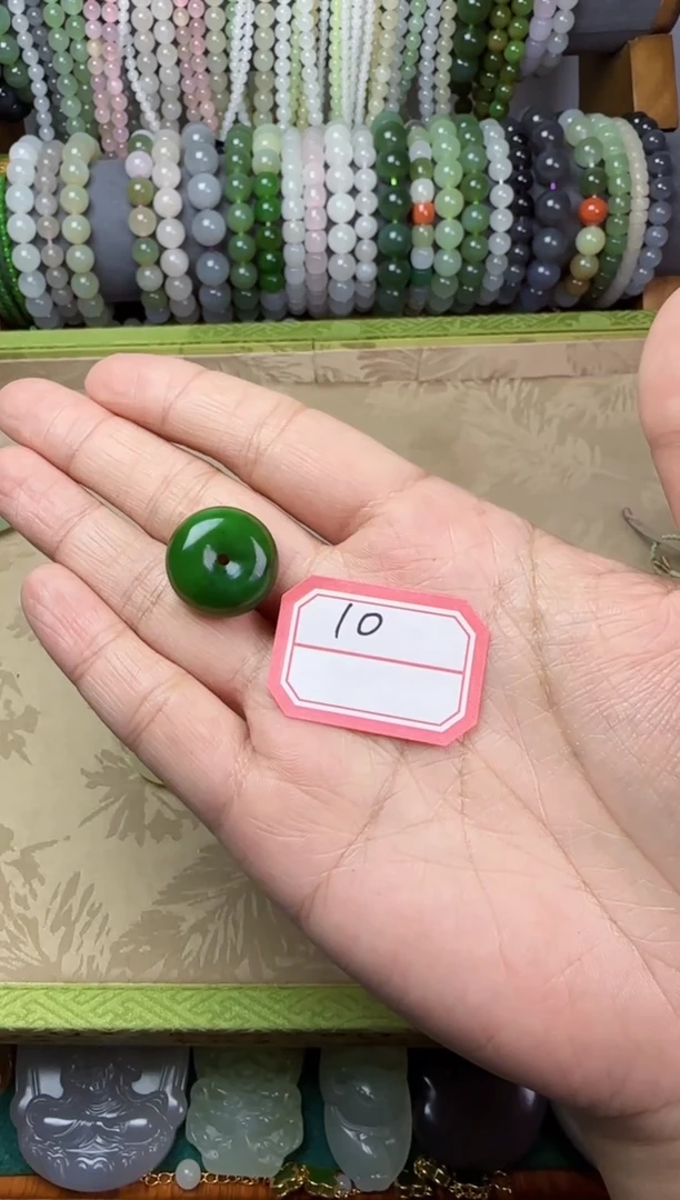 【闪购商品】和田玉无未镶嵌平安扣吊坠