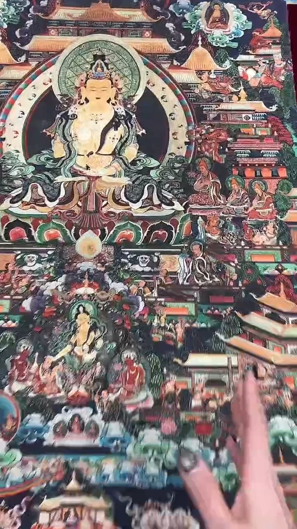 卷轴画唐卡16092
