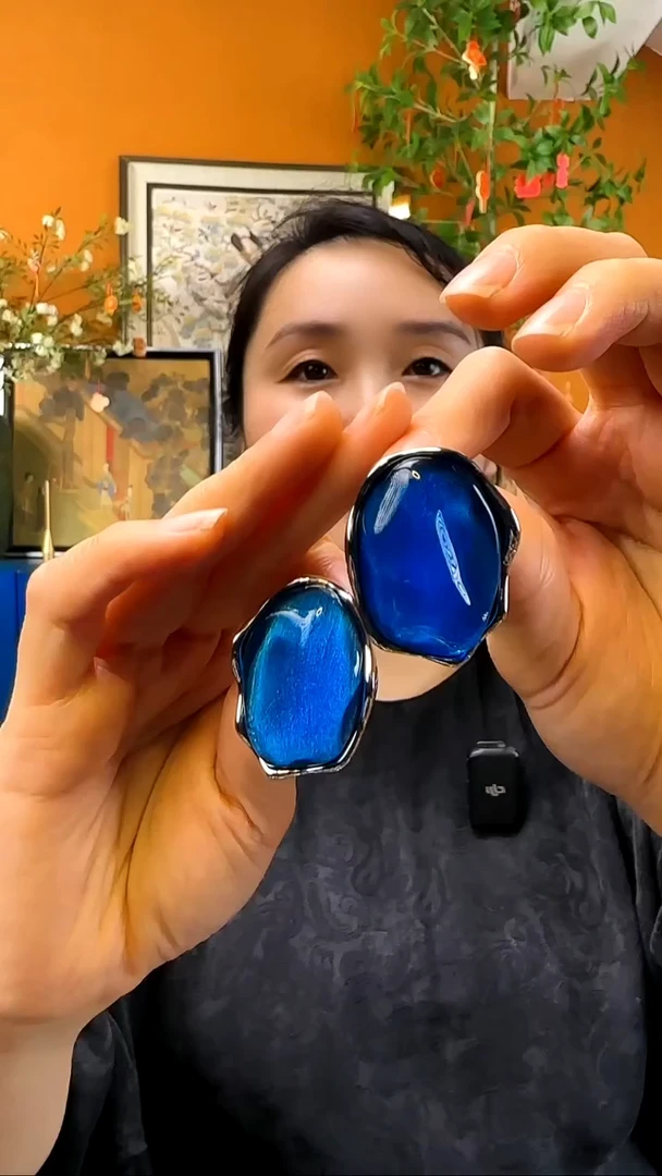 纯铜925银无耳钉