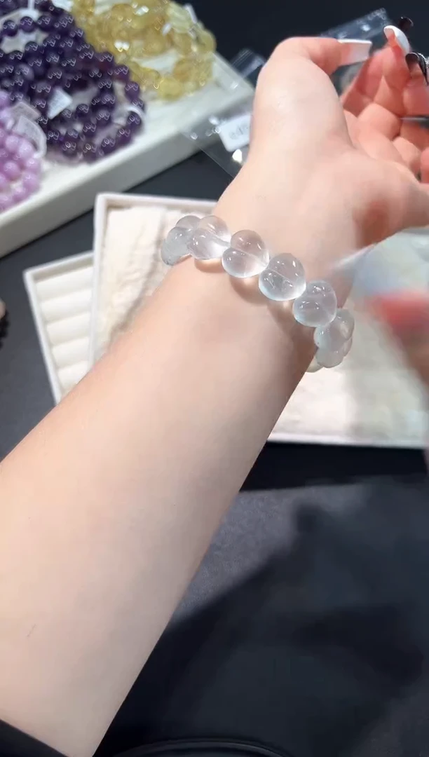 未镶嵌手链萤石47c多样性发其一【1条】默认微瑕