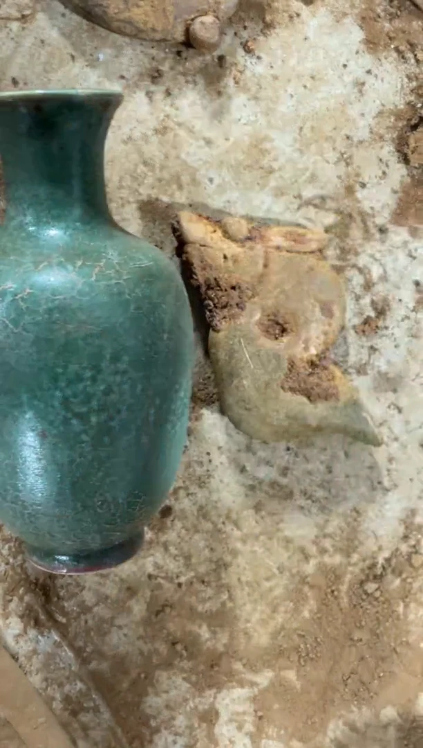 瓷片手工，手绘，陶瓷