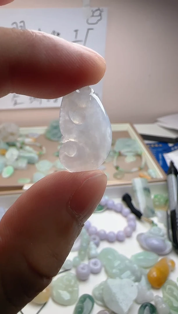 颈饰未镶嵌翡翠翡翠