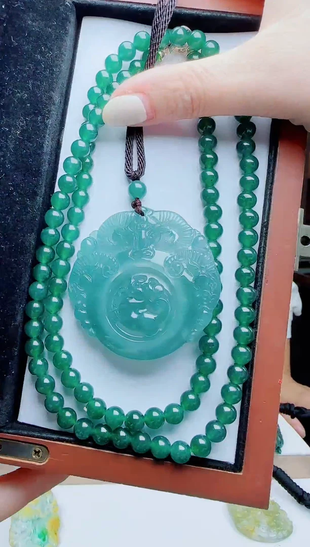 颈饰未镶嵌翡翠多样性发其一79552