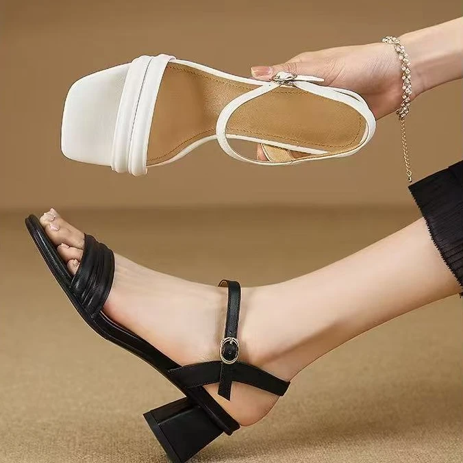 头层牛皮 真皮凉鞋舒适清爽