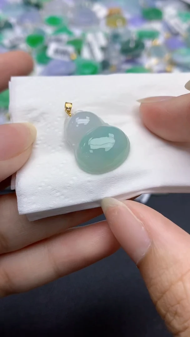 翡翠未镶嵌颈饰天然缅甸a货翡翠百元以上9元证书费自理