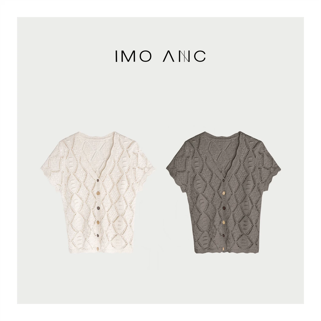 IM SO FANCY遮手臂亚麻短袖SQ1887