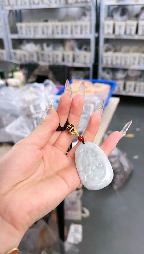 翡翠未镶嵌颈饰X-D325155