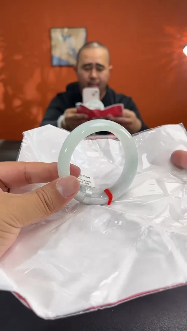 未镶嵌手镯翡翠12        圈口55