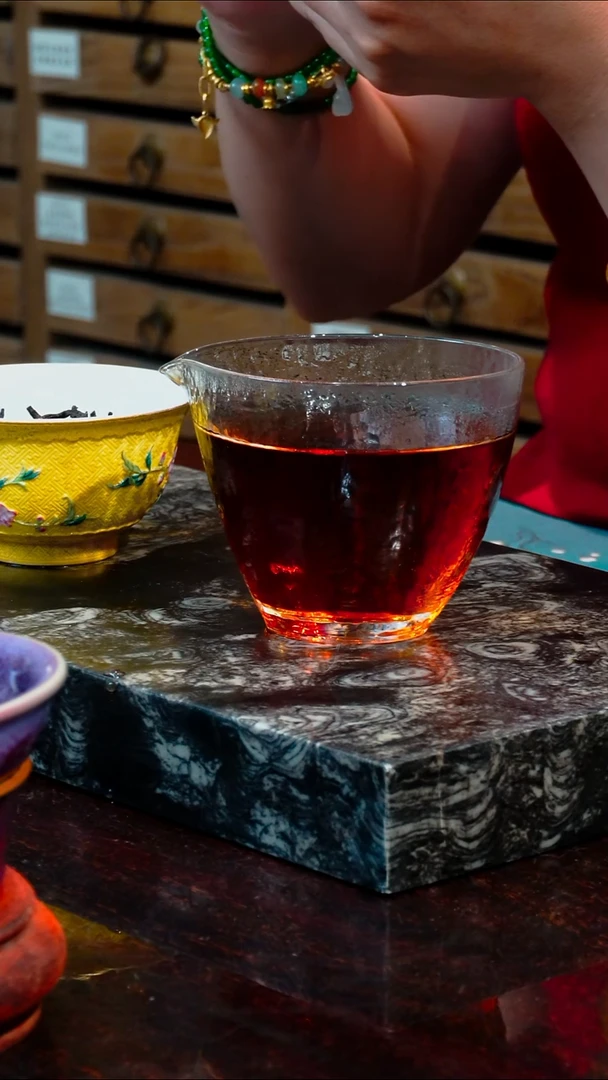 2023年革登小叶熟茶