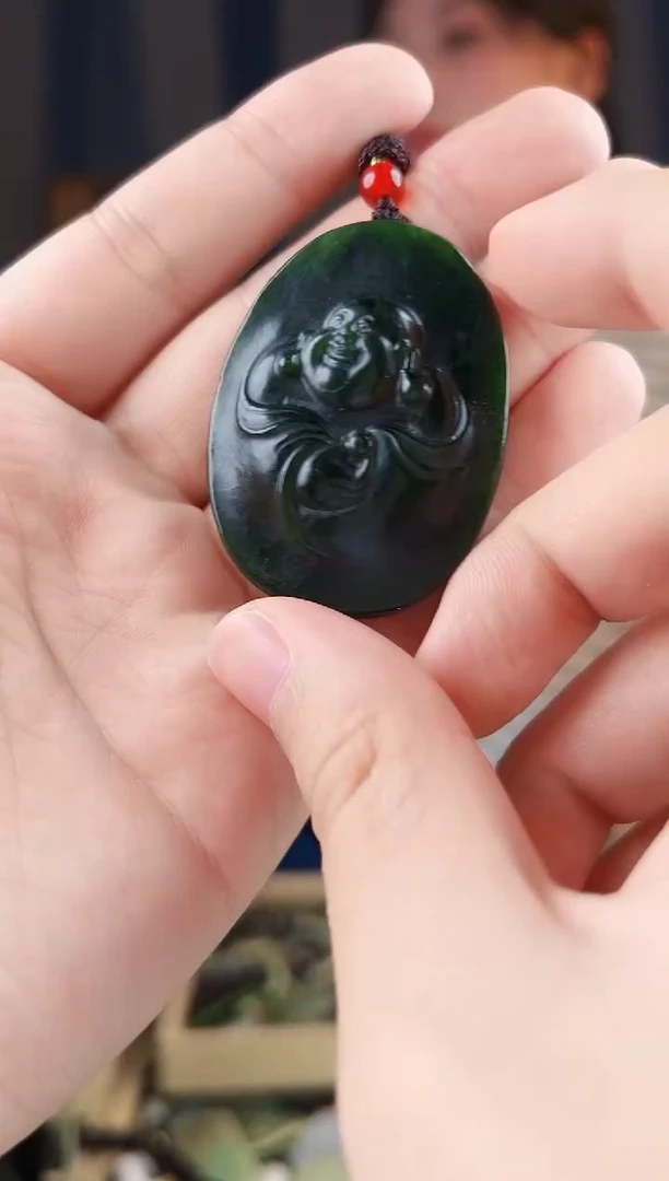 颈饰未镶嵌和田玉拍一发一，多样性发货