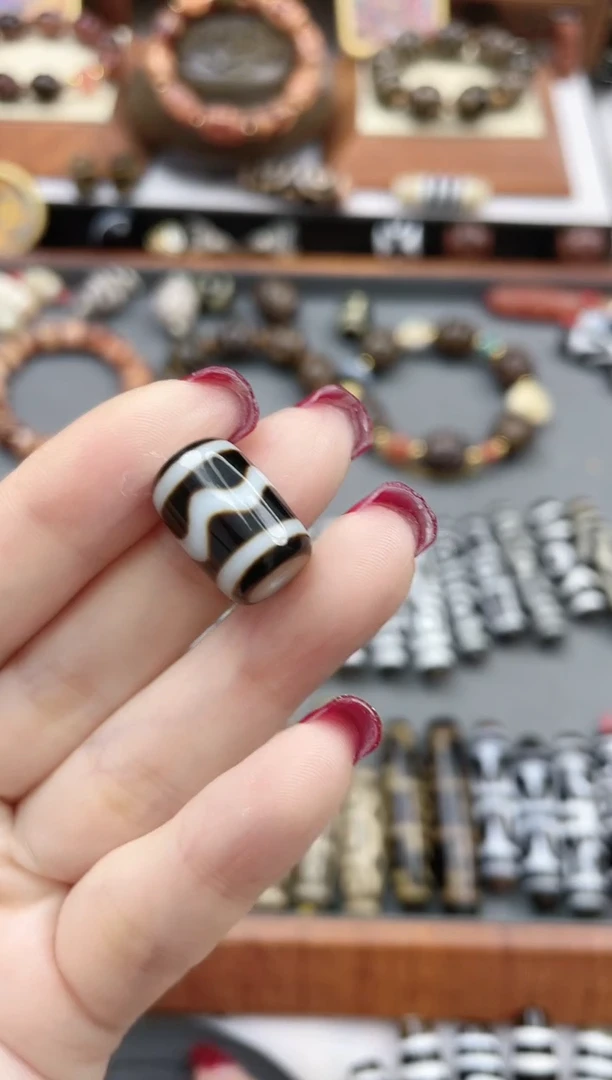 【闪购商品】玛瑙/玉髓珠珠未镶嵌水纹