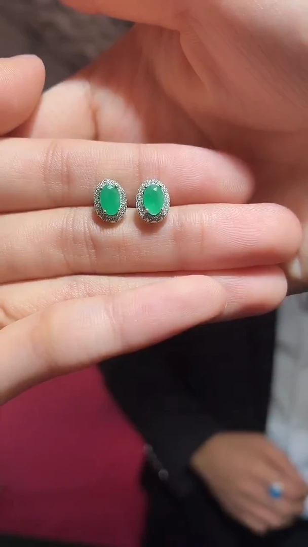 银S925镶嵌其他祖母绿（扎德严选）