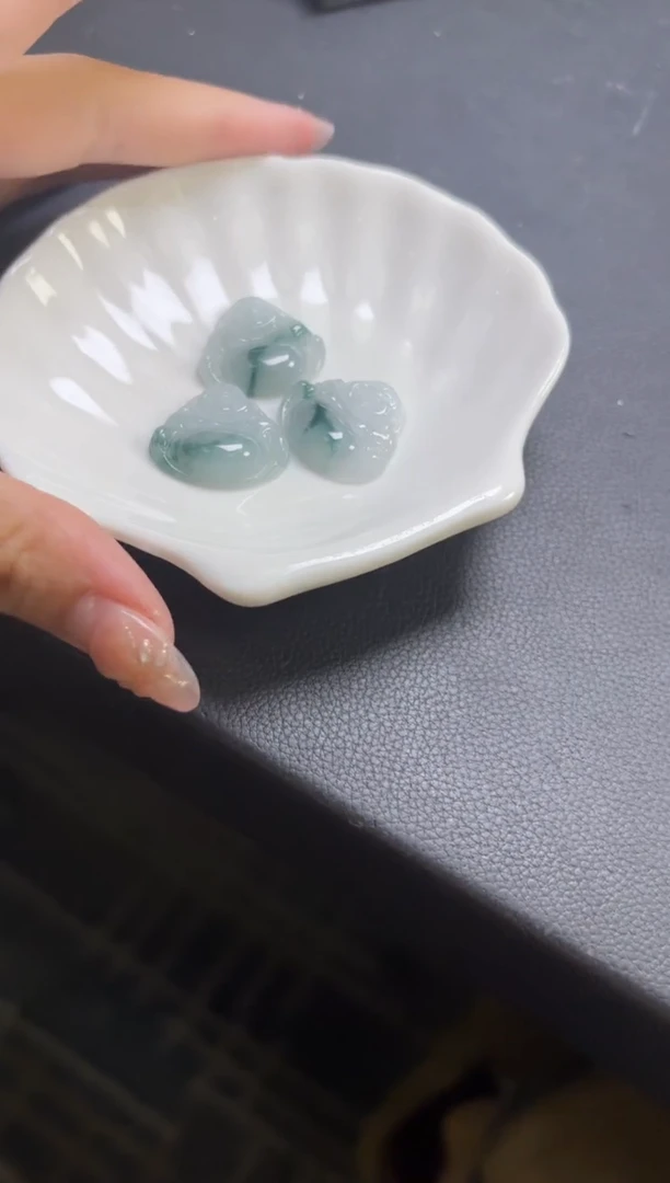 未镶嵌挂件翡翠多样性发一件437#-A1-353