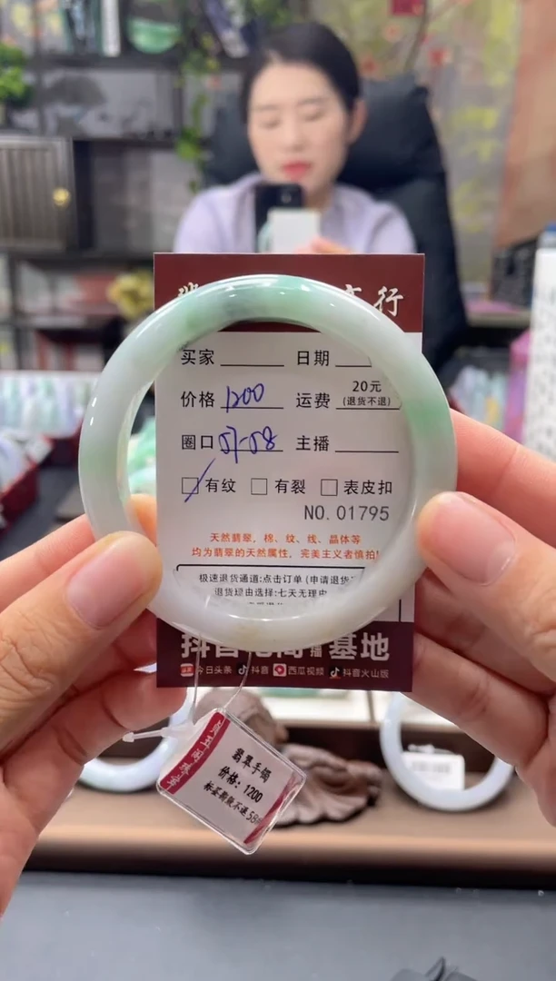 未镶嵌手镯翡翠1795*****