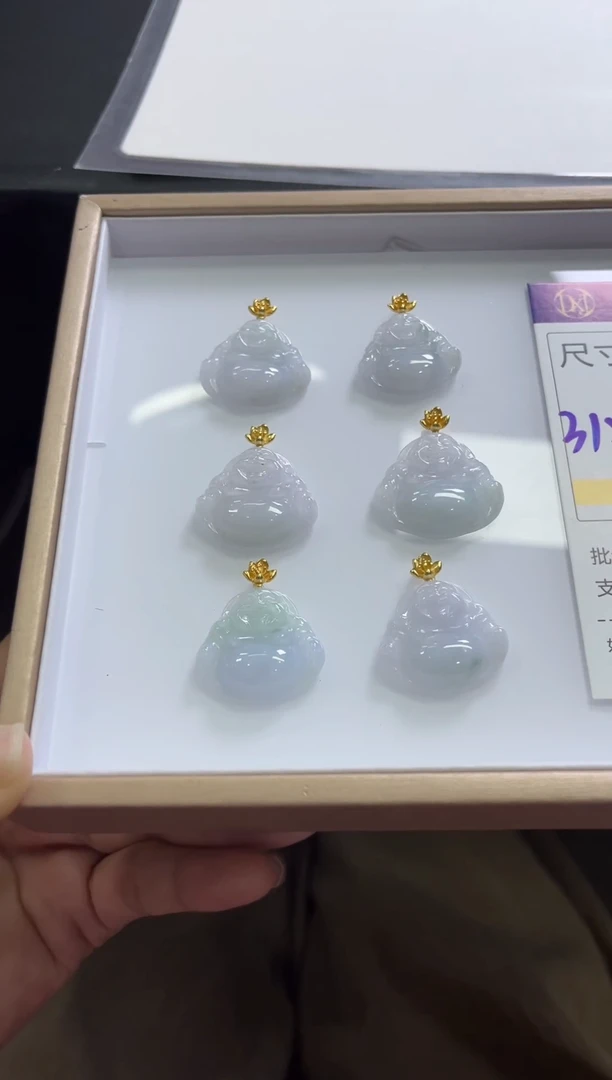 颈饰银S925镶嵌翡翠V154/多样性发一件/配绳子
