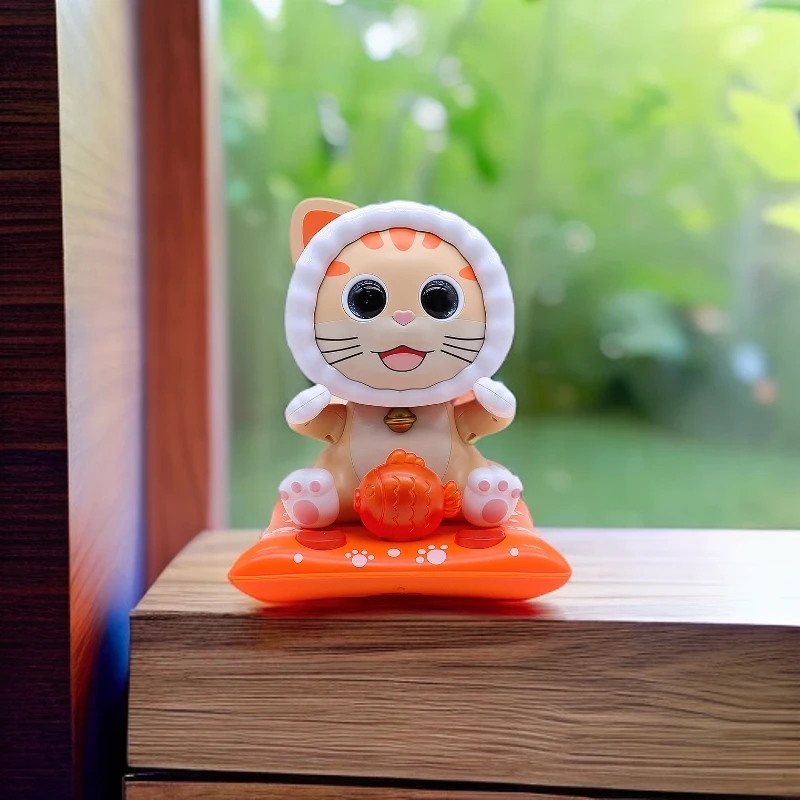 懒懒猫儿童益智早教安抚玩偶娃娃男孩女孩生日礼物