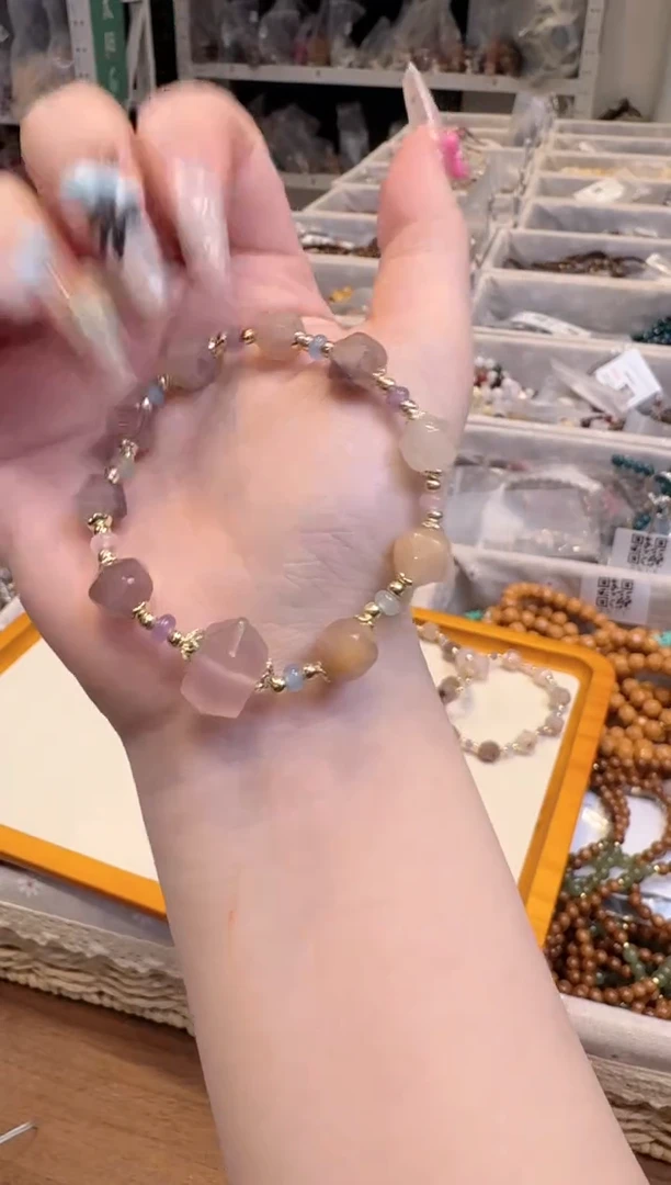 合金手串石英质玉（佘太翠）FYD-A887FYD-A887FYD-A887