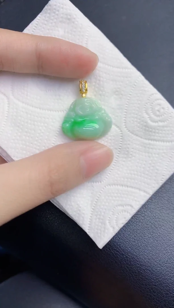 颈饰未镶嵌翡翠天然翡翠缅甸A货