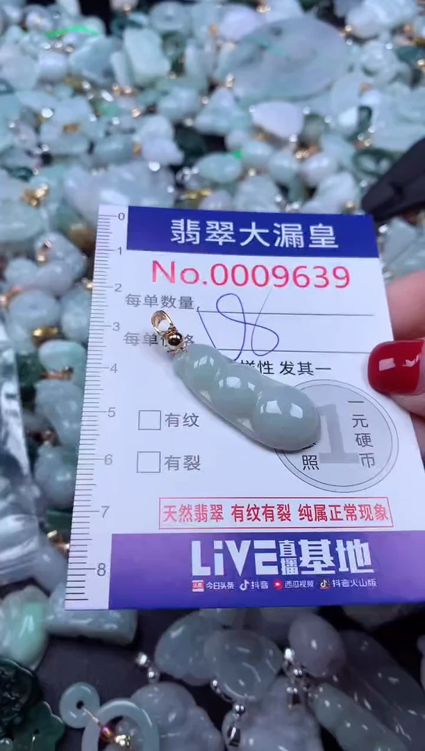 颈饰未镶嵌翡翠9639