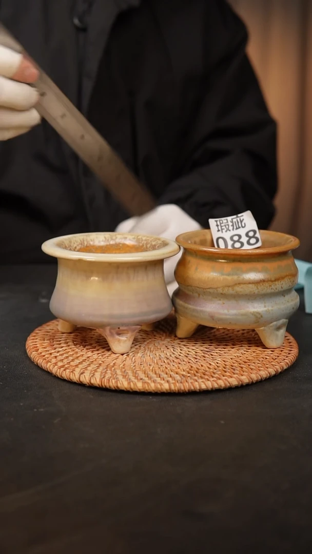 【闪购商品】瓷片088泥泥手工花盆口7