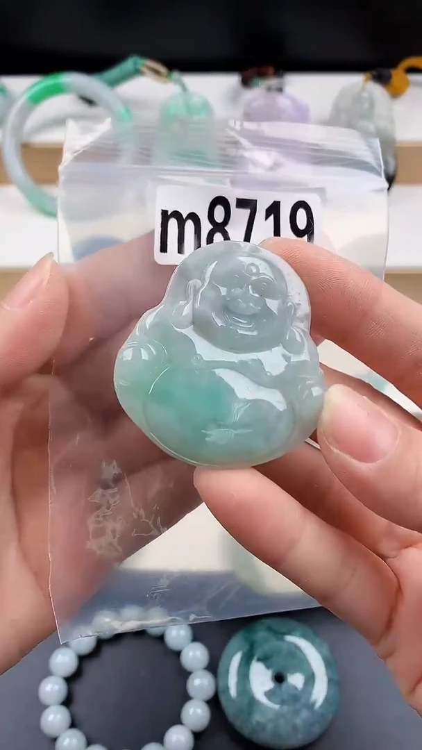 颈饰未镶嵌翡翠天然翡翠吊坠挂件