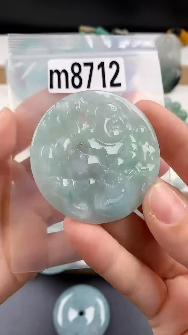 颈饰未镶嵌翡翠天然翡翠吊坠挂件
