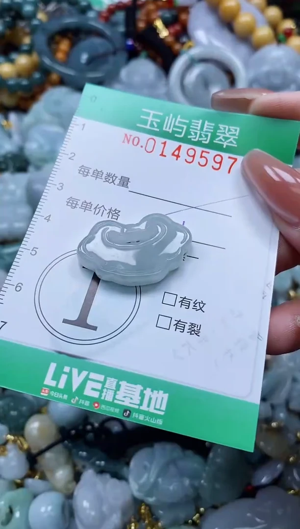 翡翠未镶嵌颈饰闪购0149597多样性发其一