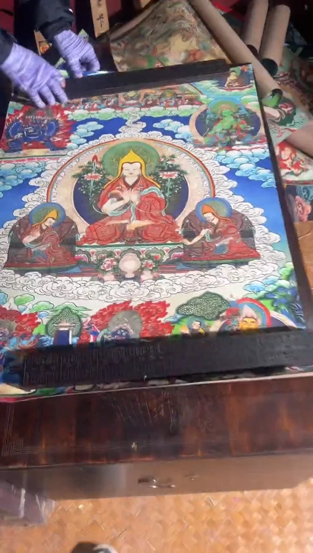 卷轴画旭子唐卡tk160
