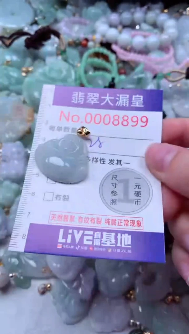 吊坠(不含链)未镶嵌翡翠8899